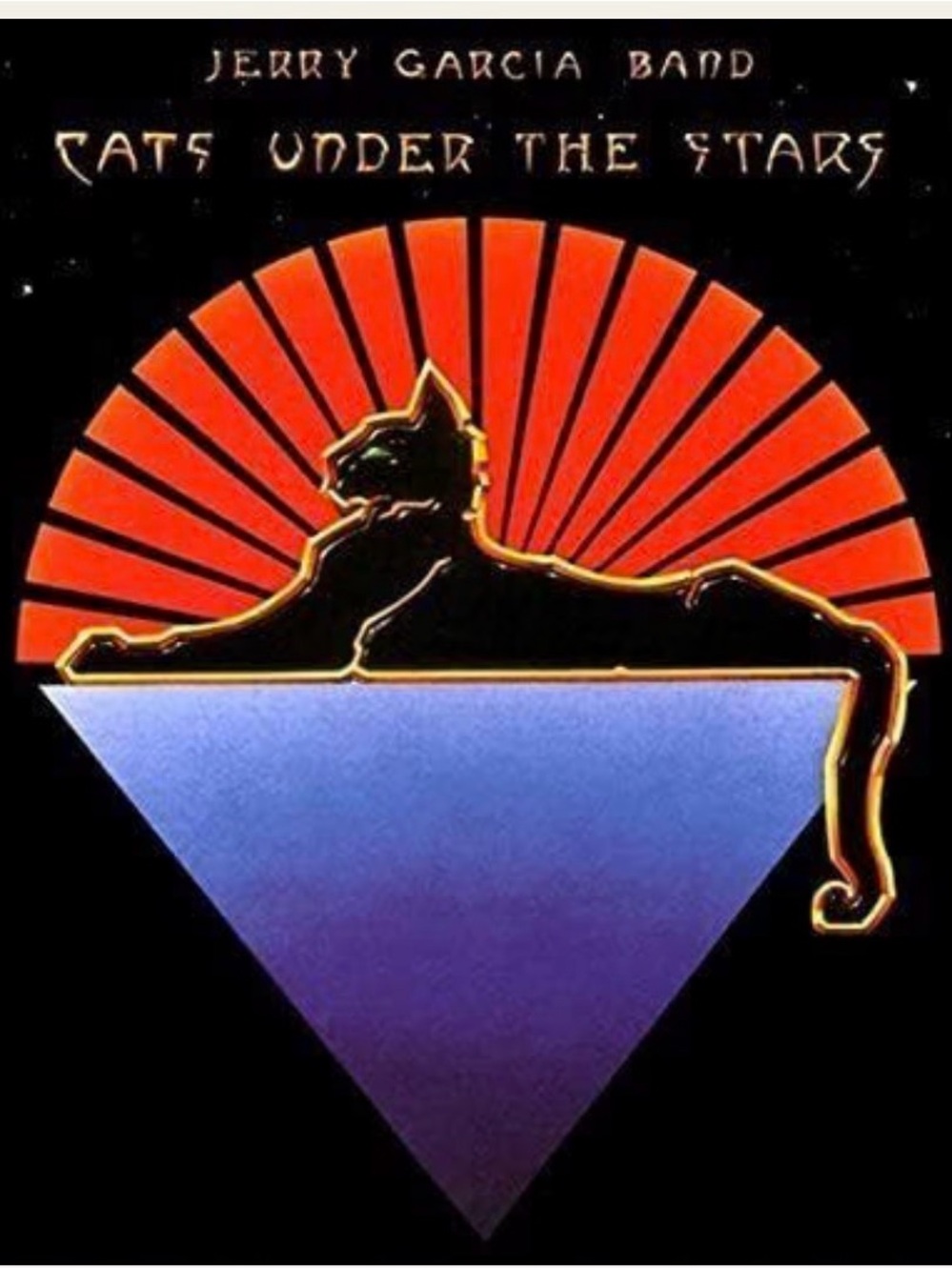 Grateful Dead .925 Sterling Silver Cats Under The Stars Pendant - Picture 4 of 5